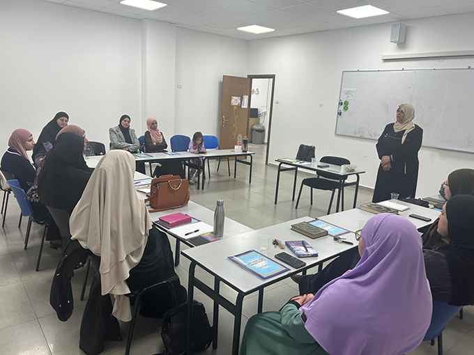 انطلاق دورة تعلّم القاعدة النورانية لمرشدات دار القران الكريم - فرقان جلجولية